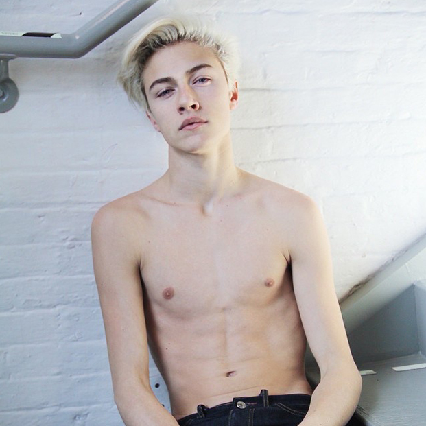 Lucky Blue Smith handsome